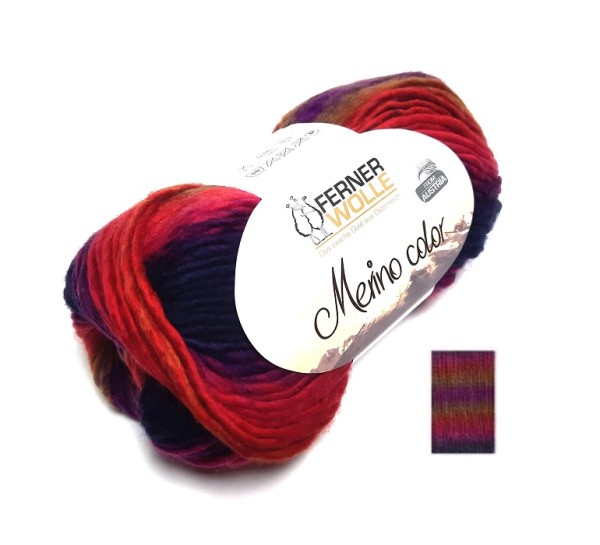 Merino color Farbverlauf Ferner Wolle