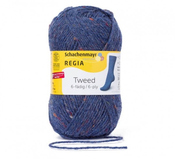 Regia Sockenwolle TWEED 6-fädig 150 g